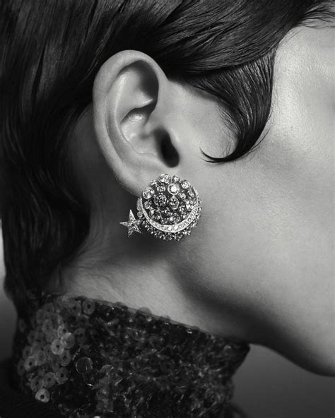 chanel ice cube earrings|chanel pendant earrings.